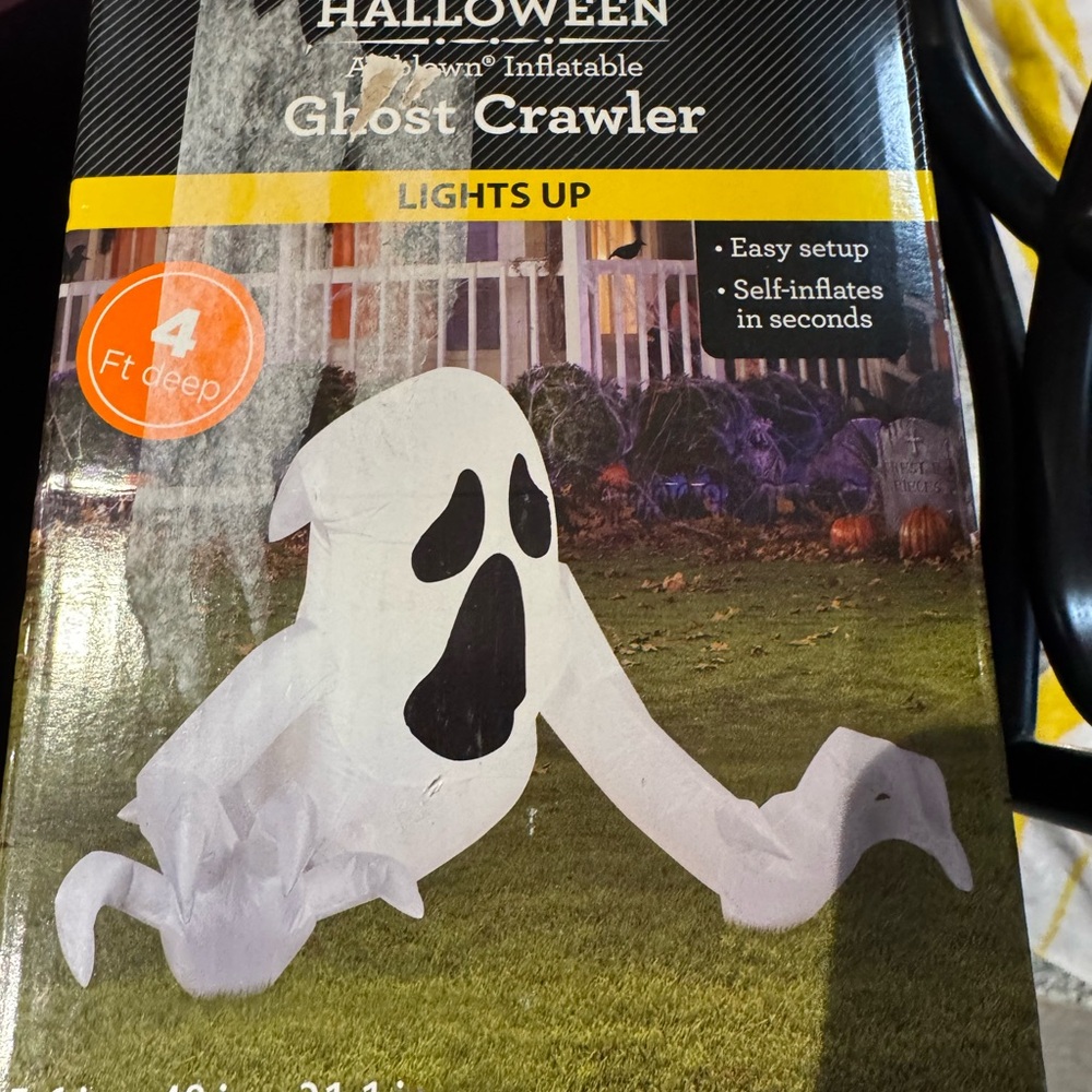 Halloween Decor Ghost Airblown Inflatable NEW 👻 - Picture 3 of 3